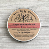 Ginger Mint Muscle Salve with Arnica Flower