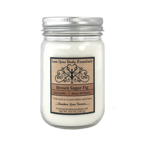Brown Sugar Fig Soy Candle