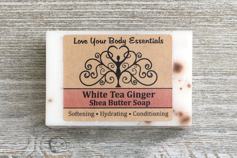 White Tea Ginger Shea Butter Soap