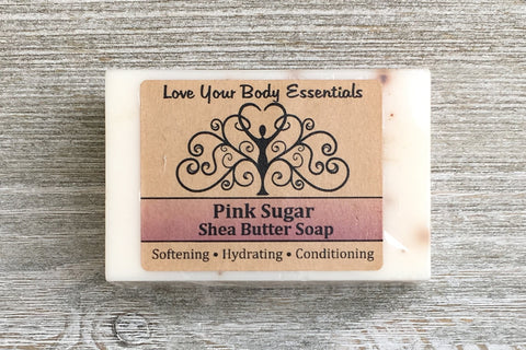 Pink Sugar Shea Butter Soap