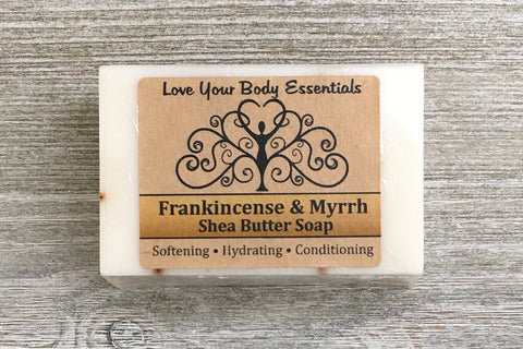 Frankincencense & Myrrh Shea Butter Soap