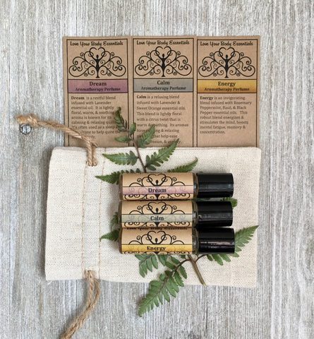 Set of 3 Aromatherapy Perfume Gift Set